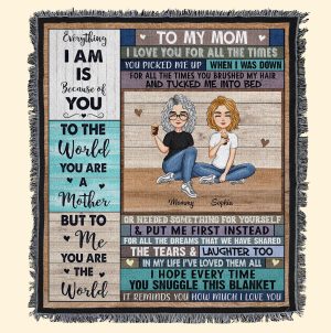Blanket Reminds You How Much I Love You - Personalized Woven Blanket 100" x 60"